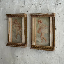 Load image into Gallery viewer, Pair Of Early 19th Century French Putti Paintings On Canvas