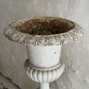 19th Century French Cast Iron Urn
