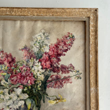 Load image into Gallery viewer, Late 19th Century French Floral Painting
