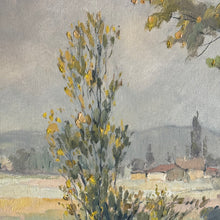 Load image into Gallery viewer, Mid-Century French Provençal Landscape By J. Morel, Oil On Canvas, Circa 1940