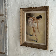 Load image into Gallery viewer, Late 19th Century French Ballerina Painting