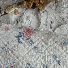 Load image into Gallery viewer, 19th Century French Hand-Quilted Floral Boutis Quilt