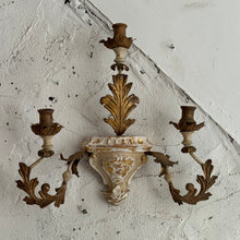 Load image into Gallery viewer, Late 19th Century French Candle Appliqué