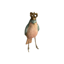 Load image into Gallery viewer, Handmade Crowned Bird Sculpture by a Parisian Artist