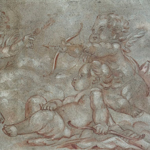 Late 18th Century French Putti Painting