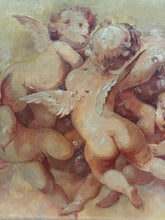 Load image into Gallery viewer, Early 19th Century French Putti Painting On Canvas