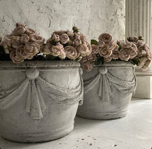 Load image into Gallery viewer, Pair Of 20th Century Swag Planters
