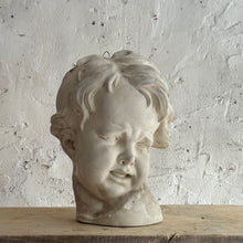 Load image into Gallery viewer, Late 19th Century French Plaster Putti Head