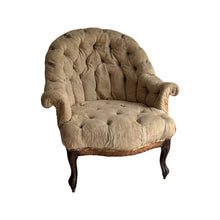 Load image into Gallery viewer, 19th Century French Napoleon III Crapaud Armchair, c.1870