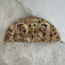 Load image into Gallery viewer, Late 18th Century French Wooden Pediment