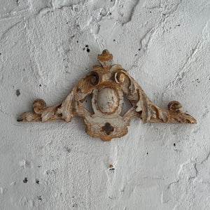 Late 18th Century French Carved Pediment