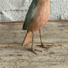 Load image into Gallery viewer, Handmade Crowned Bird Sculpture by a Parisian Artist