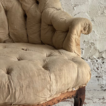 Load image into Gallery viewer, 19th Century French Napoleon III Crapaud Armchair, c.1870