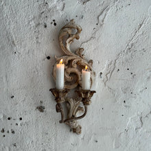 Load image into Gallery viewer, Late 19th Century French Candle Appliqué