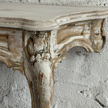 Load image into Gallery viewer, Early 19th Century French Louis XV Style Carved Painted Console Table
