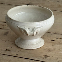 Load image into Gallery viewer, French Opaque De Sarreguemines Ironstone Soupière Base with Acanthus Decoration