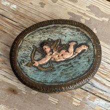Load image into Gallery viewer, Antique French Neoclassical Trinket Box With Cherub Decoration, Circa 1880