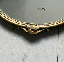 Load image into Gallery viewer, 20th Century French Brass Putti Hand Mirror