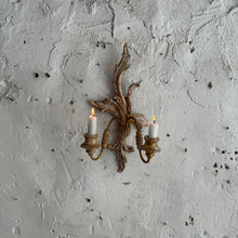 Load image into Gallery viewer, Late 19th Century French Candle Appliqué