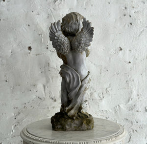 Late 20th Century French Putto Statue