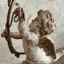 Load image into Gallery viewer, Early 19th Century Italian Wooden Putti Candelabra