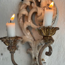 Load image into Gallery viewer, Late 19th Century French Candle Appliqué