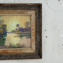 Load image into Gallery viewer, Early 20th Century French Riverside Landscape