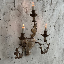 Load image into Gallery viewer, Late 19th Century French Candle Appliqué