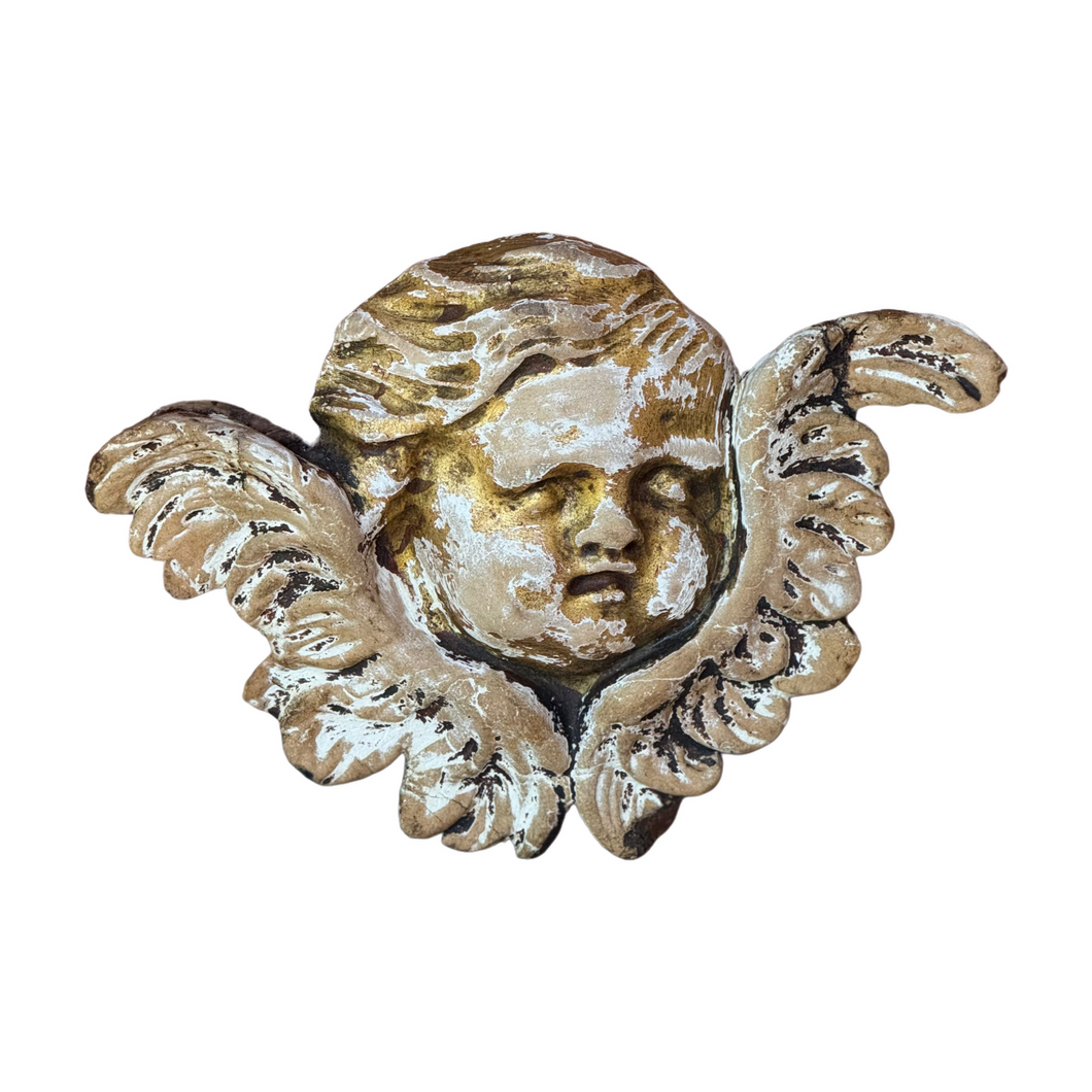 Early 19th Century Wooden Putti