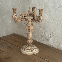 Load image into Gallery viewer, Early 19th Century French Wooden Candelabra