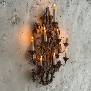 Early 19th Century Italian Wooden Applique