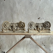 Load image into Gallery viewer, Pair Of 19th Century French Plaster Capitals