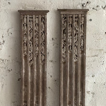 Load image into Gallery viewer, Pair Of French Louis XVI-style carved pilasters, circa 1800