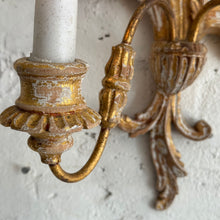 Load image into Gallery viewer, Late 19th Century French Candle Appliqué