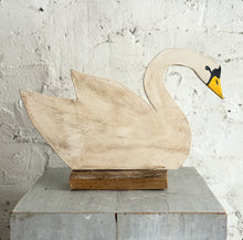 Load image into Gallery viewer, 20th Century French Wooden Swan