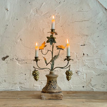 Load image into Gallery viewer, Early 19th Century French Terracotta/Brass Candelabra
