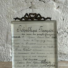Load image into Gallery viewer, Late 19th Century French Glass Picture Frame