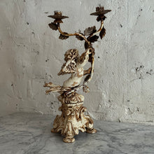Load image into Gallery viewer, Pair Of Early 19th Century Italian Wooden Putti Candelabra
