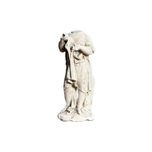 Miniature 19th Century French Plaster Figure