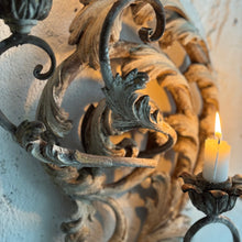 Load image into Gallery viewer, Late 19th Century French Candle Appliqué