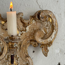 Load image into Gallery viewer, Early 19th Century Italian Candle Appliqué