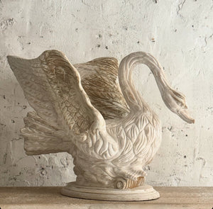 Italian Carved Swan