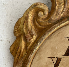 Load image into Gallery viewer, Early 19th Century French Giltwood Decorative Clock Face