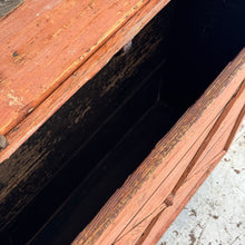 Load image into Gallery viewer, 19th Century French Painted Pine Tambour Bread Cupboard