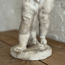 Load image into Gallery viewer, Late 19th Century French Plaster Putti Statue