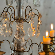 Load image into Gallery viewer, Late 19th Century French 5-Arm Candle Chandelier