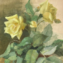 Load image into Gallery viewer, Vintage French Floral Study, Oil on Paper