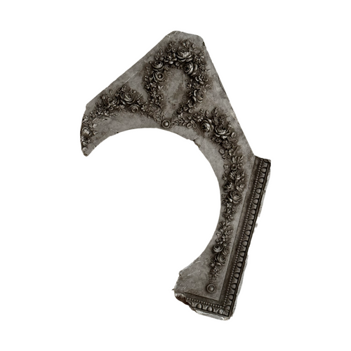 Early 19th Century French Plaster Fragment