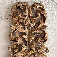 Load image into Gallery viewer, Late 18th Century Italian Wooden Candle Appliqué