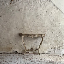 Load image into Gallery viewer, Early 19th Century French Louis XV Style Carved Painted Console Table